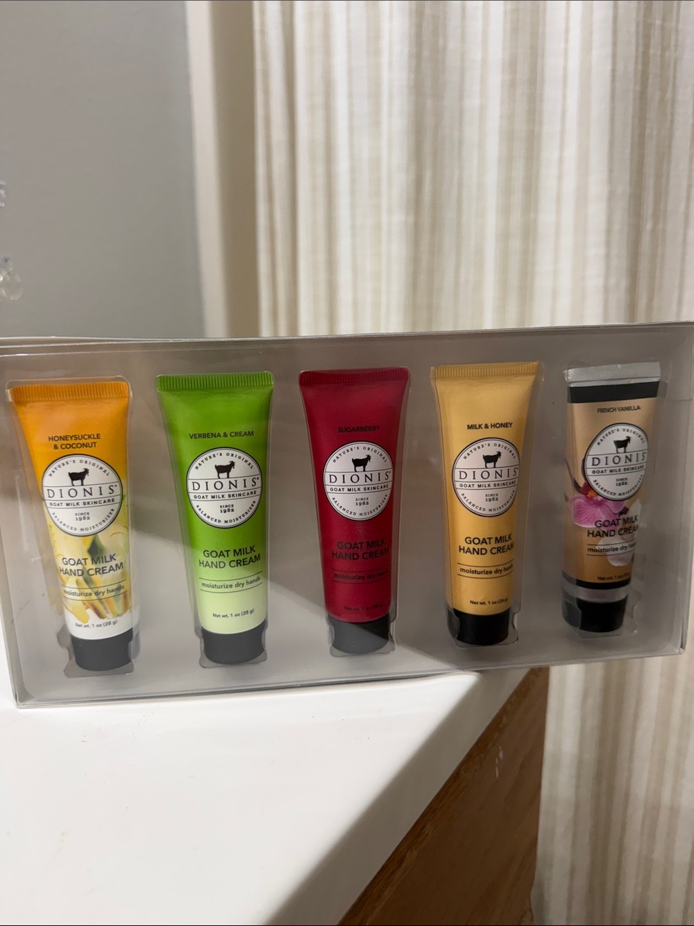 Dionis goat milk hand cream - set of 5
